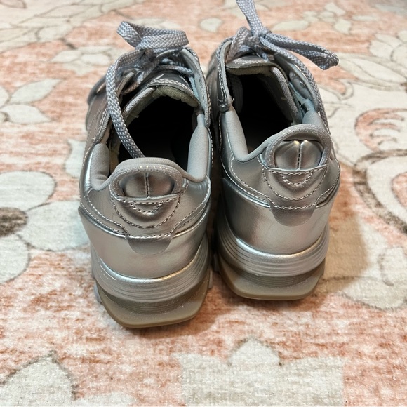 Reebok Classic Silver Metallic Shoes - Picture 5 of 6